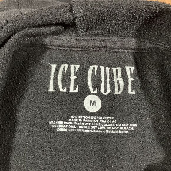 Ice Cube Black Hoodie / Sweatshirt (Men's Size M) • Hip-Hop / Rap Music - Picture 2 of 5